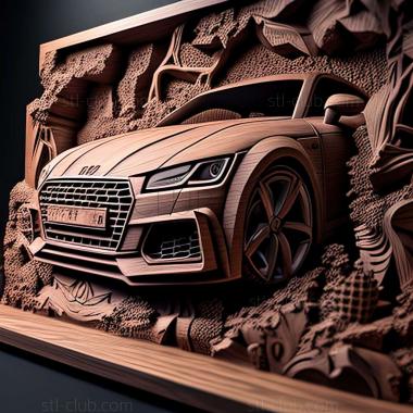 3D model Audi TT RS (STL)
